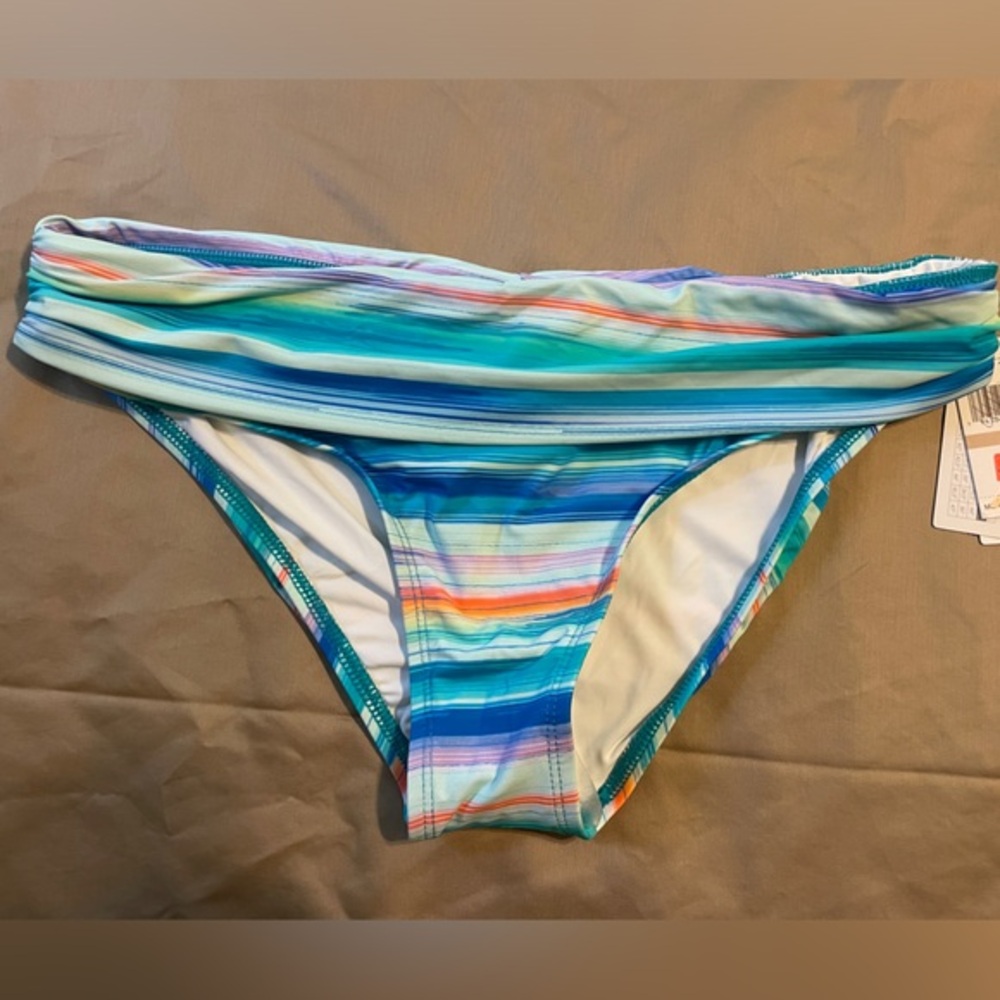 NWT-‎ JANTZEN foldover hipster tummy control bottom swim Sz 12